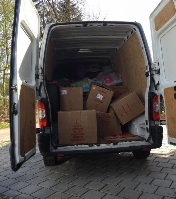 Transport de vos dons vers le refuge – Avril 2016